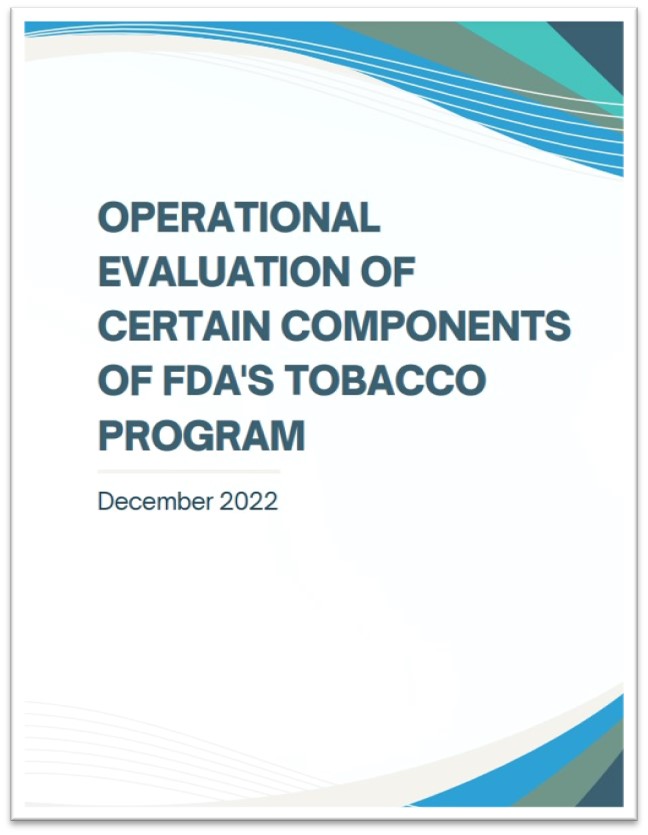 Operational Evaluation Tobacco Cover
