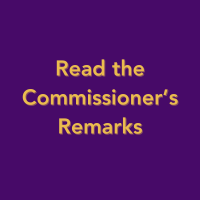 Commissioner Remarks