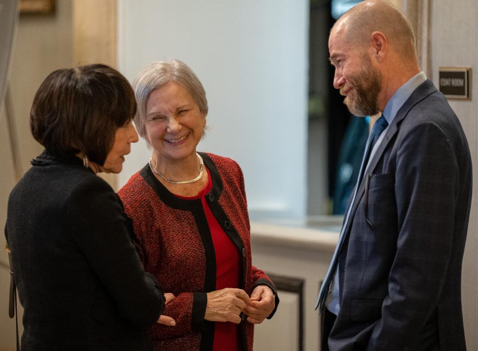 Ellen Sigal and Janet Woodcock