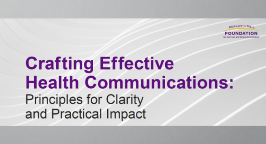 Crafting Effective Health Communications